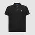 POLO NEGRO CLÁSICO PSYCHO BUNNY KIDS